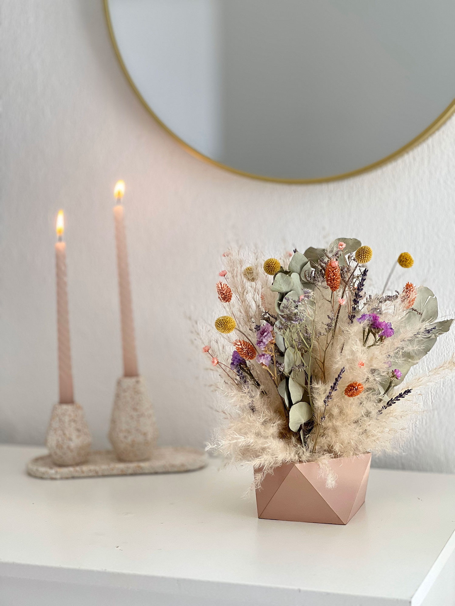 Dried Flowers Settings