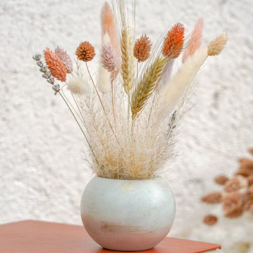 nema concept Stockholm large | Dried flower bouquet in concrete vases